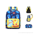 animal cartoon printed kids primary school bags backpack